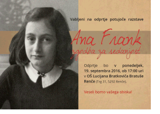 Ana Frank – zgodba za sedanjost