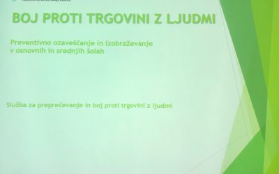 Boj proti trgovini z ljudmi