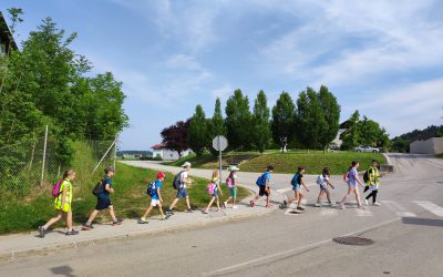 Zadnji športni dan za razredno stopnjo v Naklem