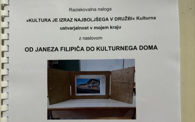 Od Janeza Filipiča do kulturnega doma