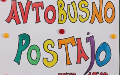 Pobarvajmo avtobusno postajo